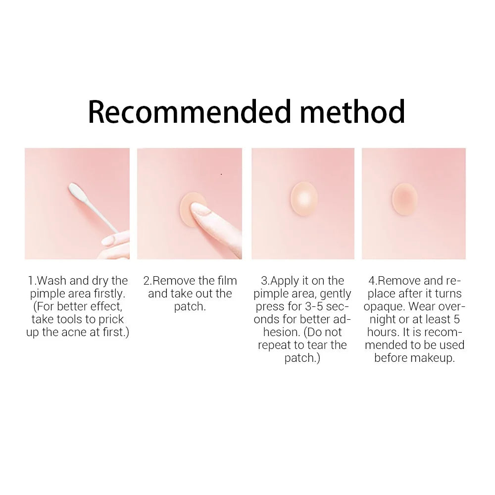 Invisible Acne Pimple Patch Waterproof & Breathable 25/28 Patches Acne Pimple Covering Sticker