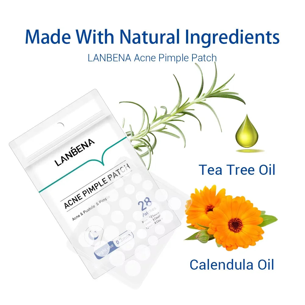Invisible Acne Pimple Patch Waterproof & Breathable 25/28 Patches Acne Pimple Covering Sticker