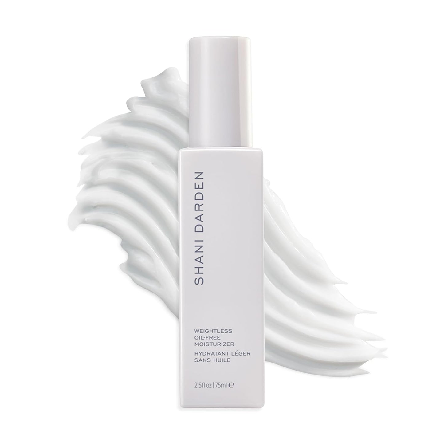 SKIN CARE Weightless Oil-Free Moisturizer, Lightweight Moisturizer with Hyaluronic Acid Helps Hydrate Skin without Clogging Pores, 2.54 Fl Oz